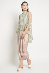 Anais Outer Top in Mint Green
