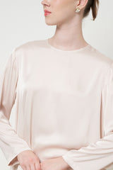 Yara Long Sleeves Inner Top in Buttercream