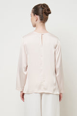 Yara Long Sleeves Inner Top in Buttercream