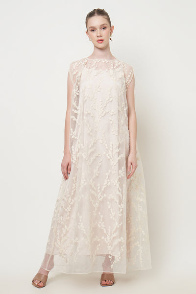 Meera Dress in Ivory