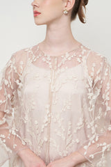 Shaila Dress in Nude Cream