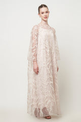 Shaila Dress in Nude Cream
