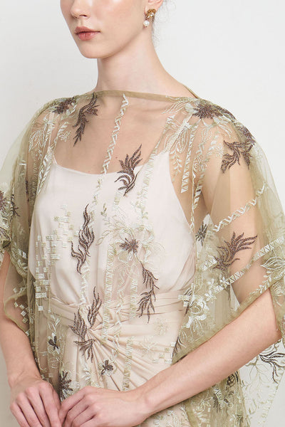 Noura Top in Olive