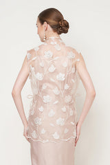 Ivory Blouse in Brown