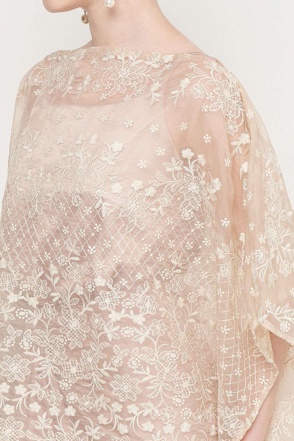Noura Top in Beige