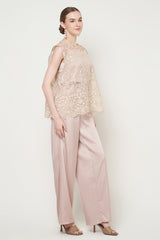 Ava Top in Beige