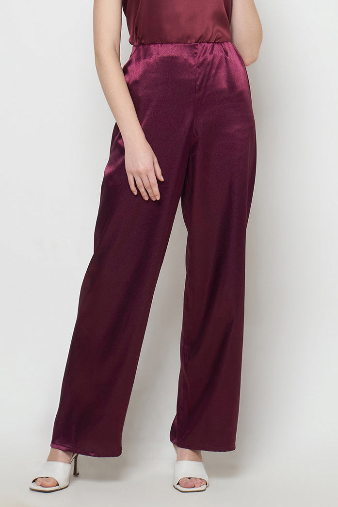 Brien Pants in Burgundy