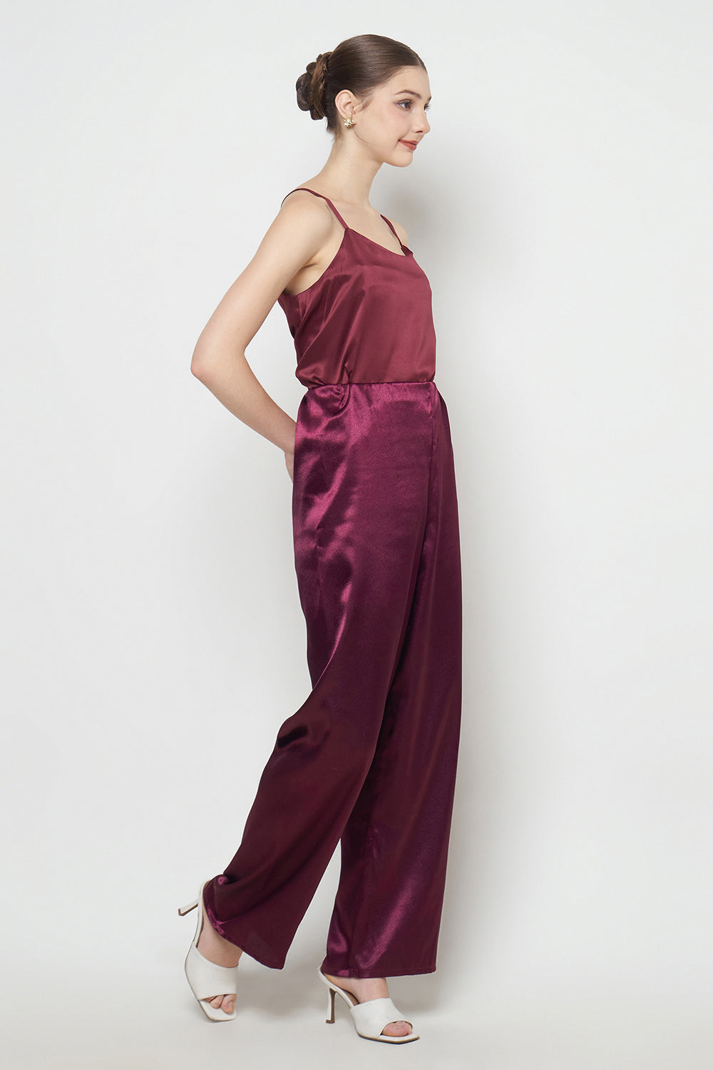 Brien Pants in Burgundy