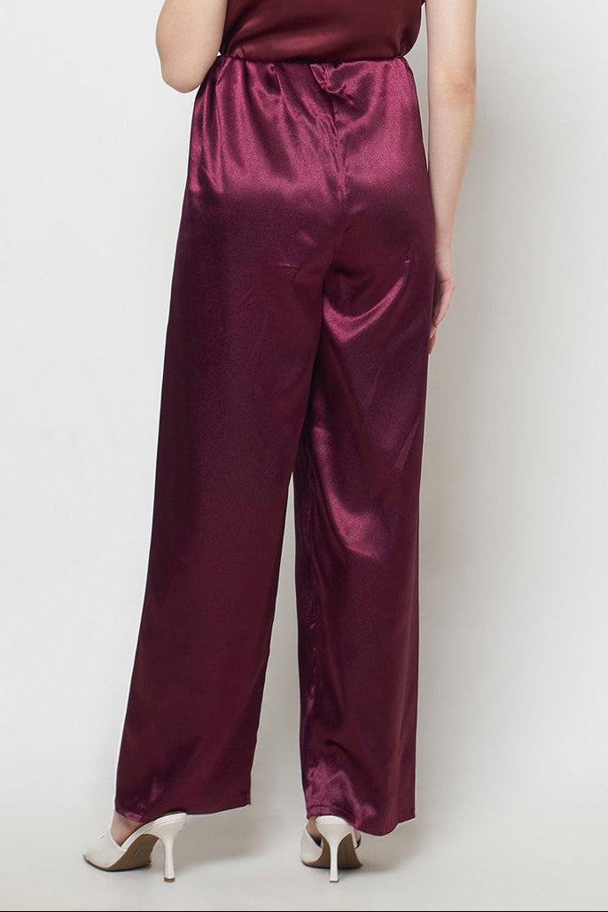 Brien Pants in Burgundy