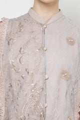 Aife Top in Marble Blue