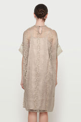 Nuha Dress in Latte