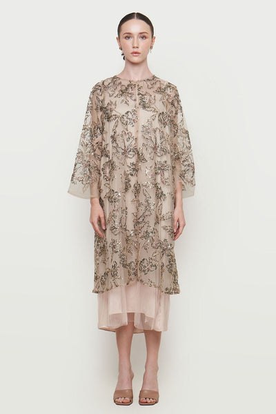 Callista Dress in Bronze
