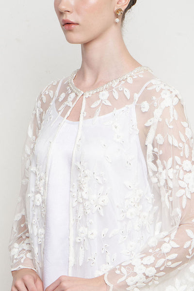Nura Dress in White