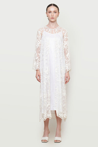 Nura Dress in White
