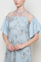 Freya Dress in French Blue
