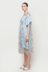 Freya Dress in French Blue