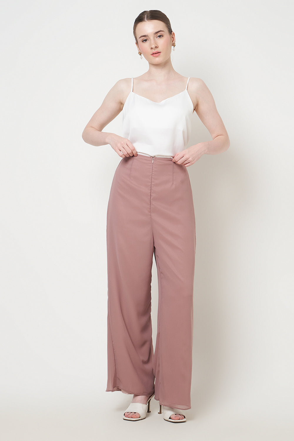 Elara Pants in Bronze