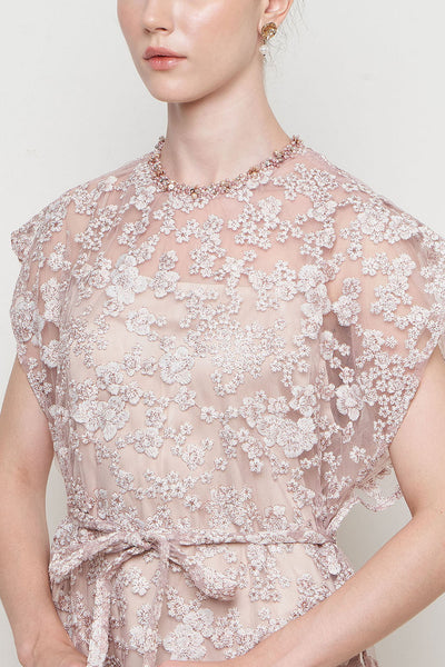 Aira Dress in Blush