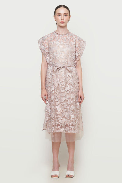 Aira Dress in Blush