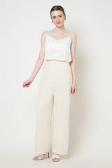 Elara Pants in Light Cream