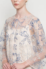Elenora Dress in Blue