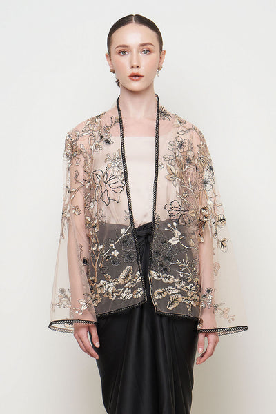 Elva Outer Top in Gold