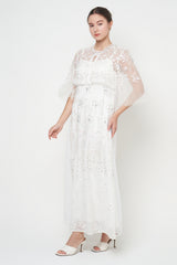Aurelia Lace Dress in White