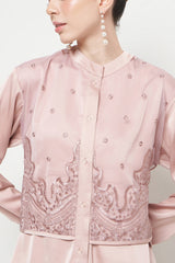 Leyana Shirt in Nude Rose