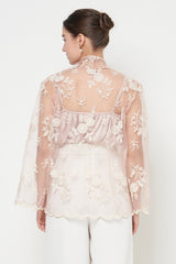 Aliva Outer Top in Blush Pink