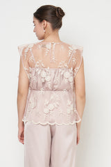 Rhea Top in Blush Pink