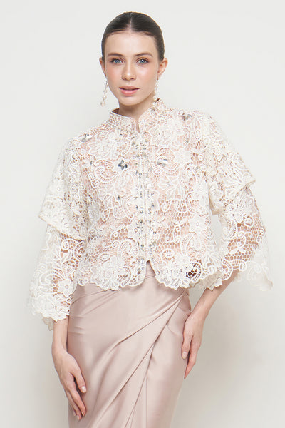 Malya Top in Ivory