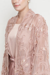 Azura Outer Top in Rosegold