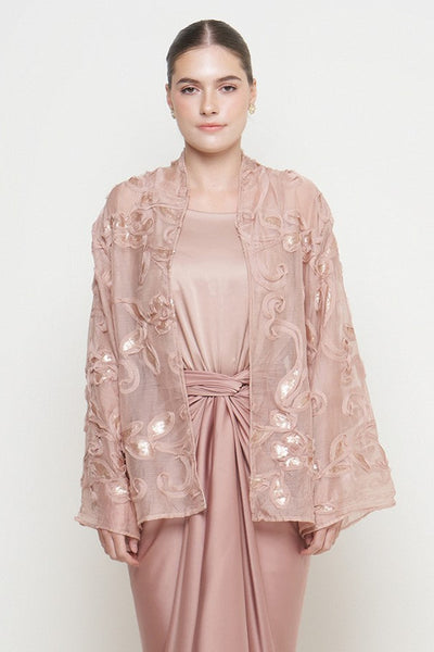Azura Outer Top in Rosegold
