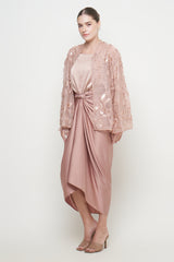 Azura Outer Top in Rosegold