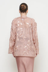 Azura Outer Top in Rosegold