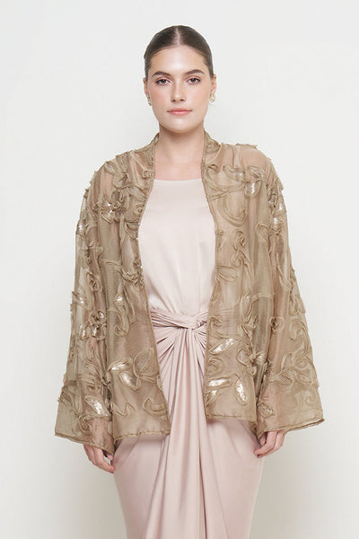 Azura Outer Top in Khaki