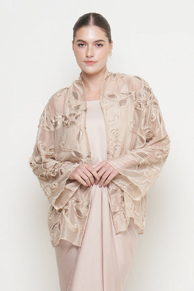 Azura Outer Top in Nude