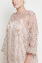 Ruella Dress in Nude