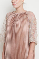 Lyanna Dress in Rosegold