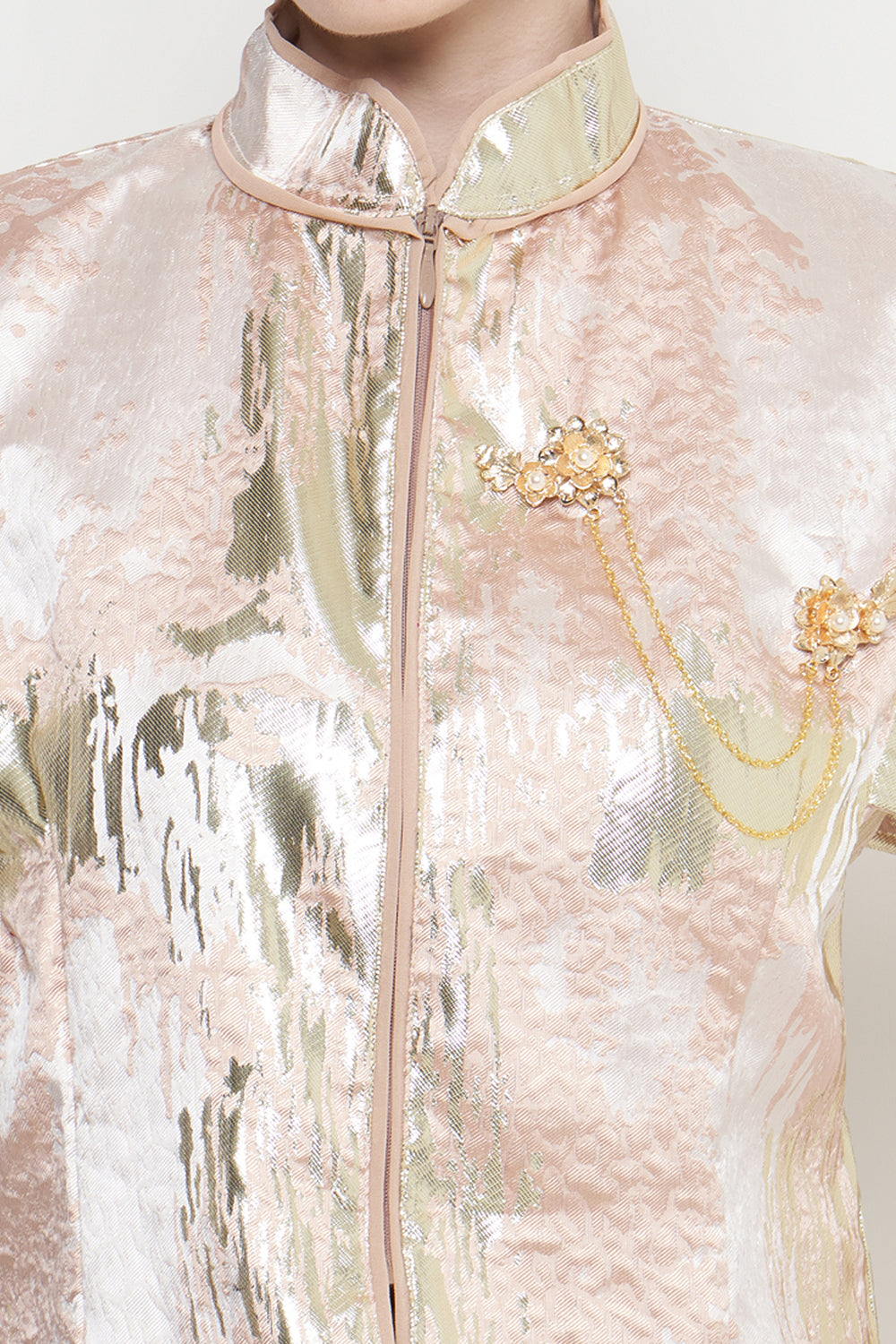 Brielle Top in Dusty Pink