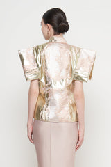 Brielle Top in Dusty Pink