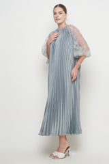 Lyanna Dress in Greyish Green