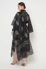 Kirana Tenun Set in Black