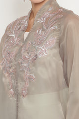 Ola Outer in Brown Pink
