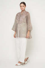 Ola Outer in Brown Pink