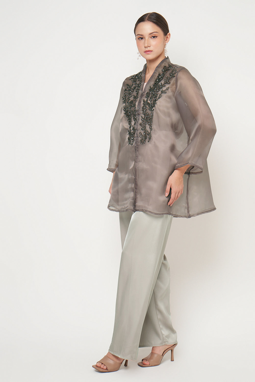 Ola Outer in Dark Brown
