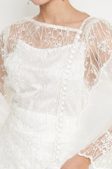 Meliora Kebaya Set in White
