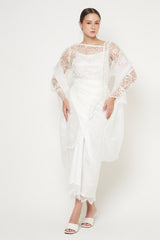Meliora Kebaya Set in White