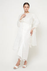 Meliora Kebaya Set in White