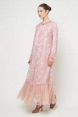 Danya Dress in Dusty Pink